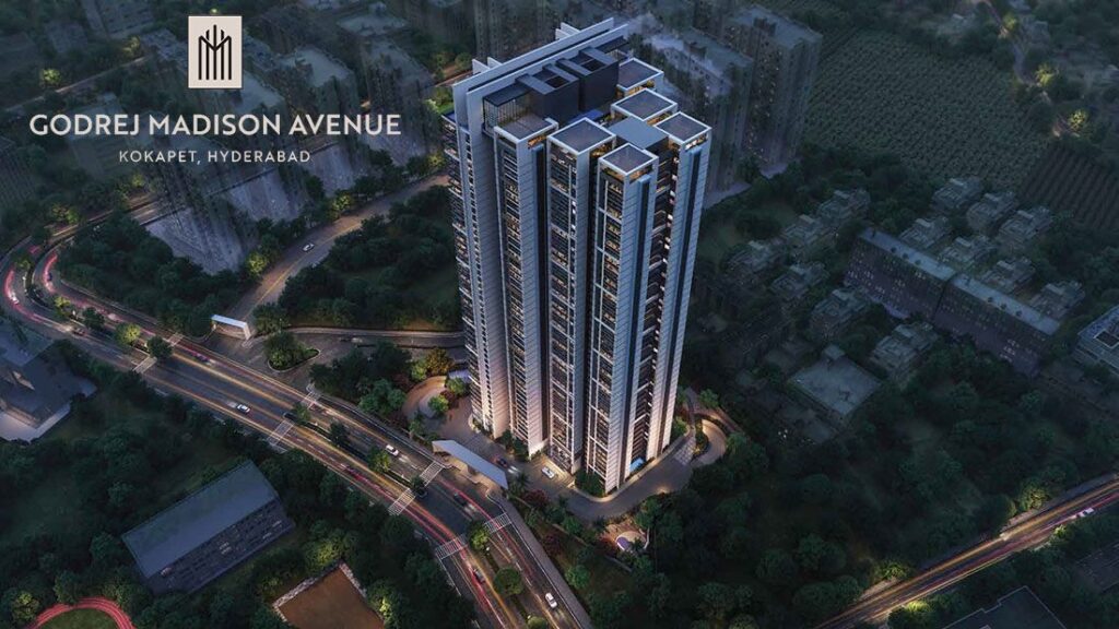 main elevation godrej madison avenue