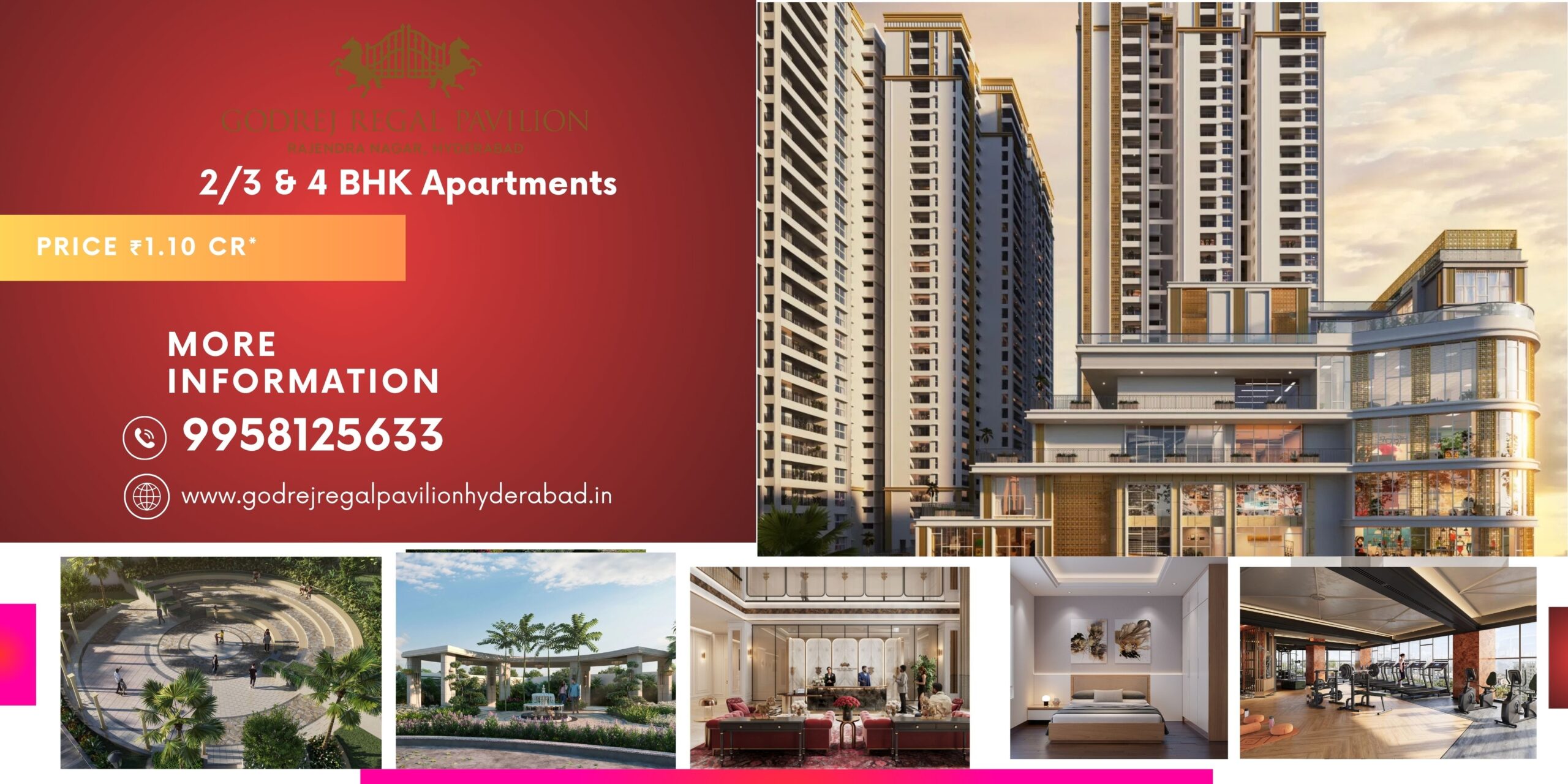 Godrej Projects Hyderabad, Regal Pavilion, Godrej Madison Avenue
